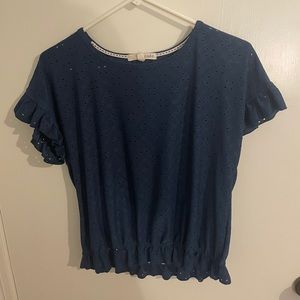 Navy Blouse